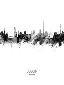 Dublin Ireland Skyline