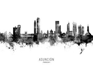 Asuncion Paraguay Skyline