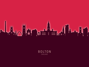 Bolton England Skyline