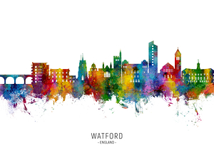 Watford England Skyline