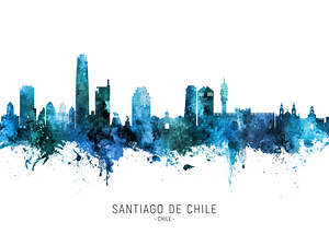 Santiago de Chile Skyline