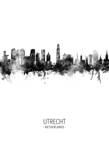 Utrecht The Netherlands Skyline