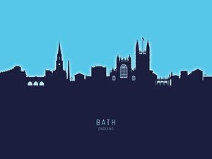 Bath England Skyline Cityscape