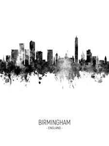 Birmingham England Skyline