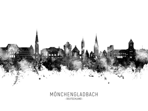 Monchengladbach Germany Skyline