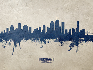 Brisbane Australia Skyline