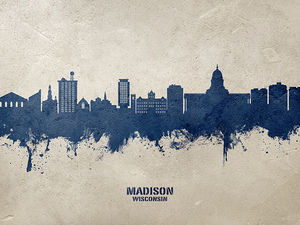 Madison Wisconsin Skyline