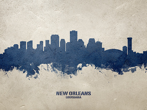New Orleans Louisiana Skyline