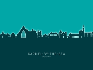 Carmel by the Sea California Skyline