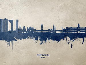 Chennai Skyline India