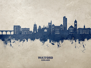 Watford England Skyline