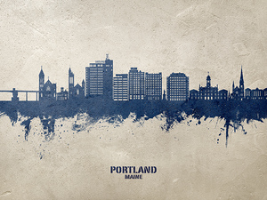 Portland Maine Skyline