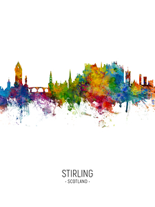 Stirling Scotland Skyline