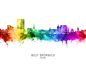 West Bromwich England Skyline