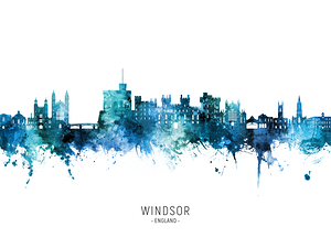 Windsor England Skyline