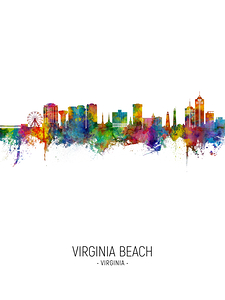 Virginia Beach Virginia Skyline