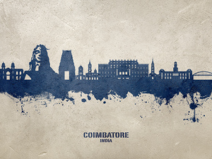Coimbatore Skyline India