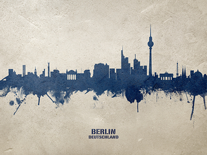 Berlin Germany Skyline