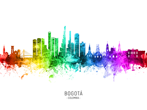 Bogota Colombia Skyline