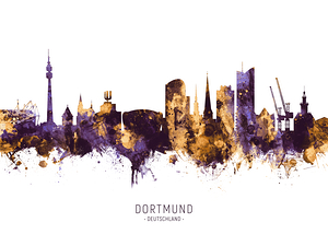 Dortmund Germany Skyline