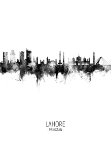 Lahore Pakistan Skyline