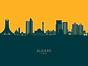 Algiers Algeria Skyline