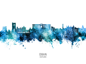Oban Scotland Skyline