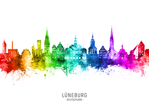 Luneburg Germany Skyline