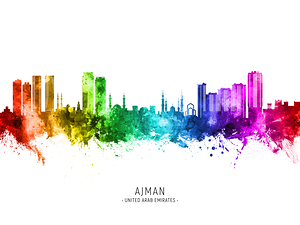 Ajman Skyline