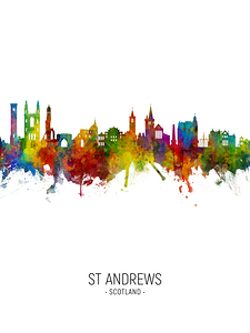 St Andrews Scotland Skyline