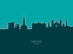 Exeter England Skyline