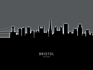 Bristol England Skyline