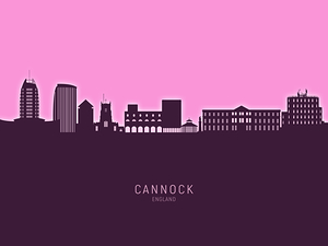 Cannock England Skyline