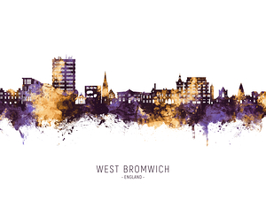 West Bromwich England Skyline