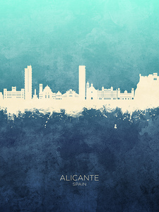 Alicante Spain Skyline