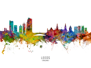 Leeds England Skyline