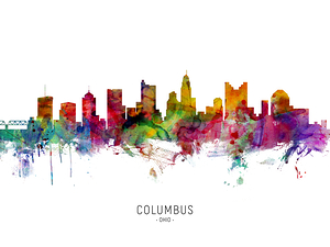 Columbus Ohio Skyline