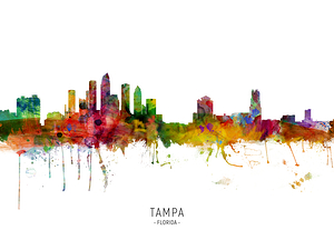 Tampa Florida Skyline