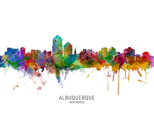 Albuquerque New Mexico Skyline