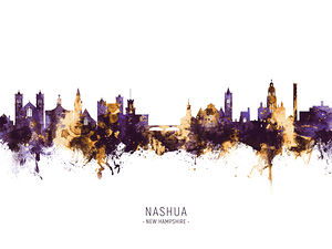 Nashua New Hampshire Skyline