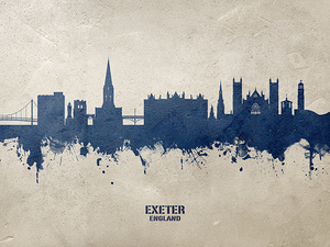 Exeter England Skyline