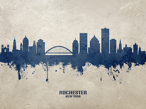 Rochester New York Skyline