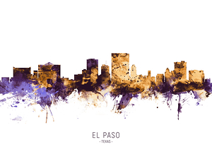 El Paso Texas Skyline