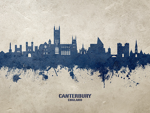 Canterbury England Skyline