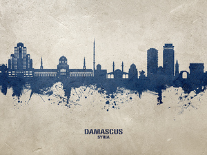 Damascus Syria Skyline