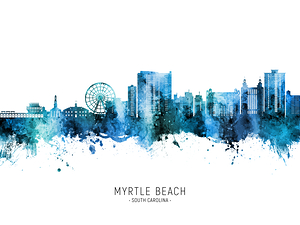 Myrtle Beach South Carolina Skyline
