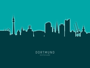 Dortmund Germany Skyline