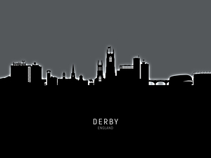 Derby England Skyline