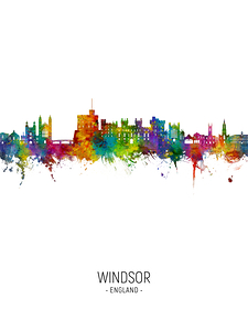 Windsor England Skyline