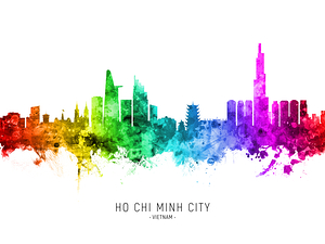 Ho Chi Minh City Vietnam Skyline